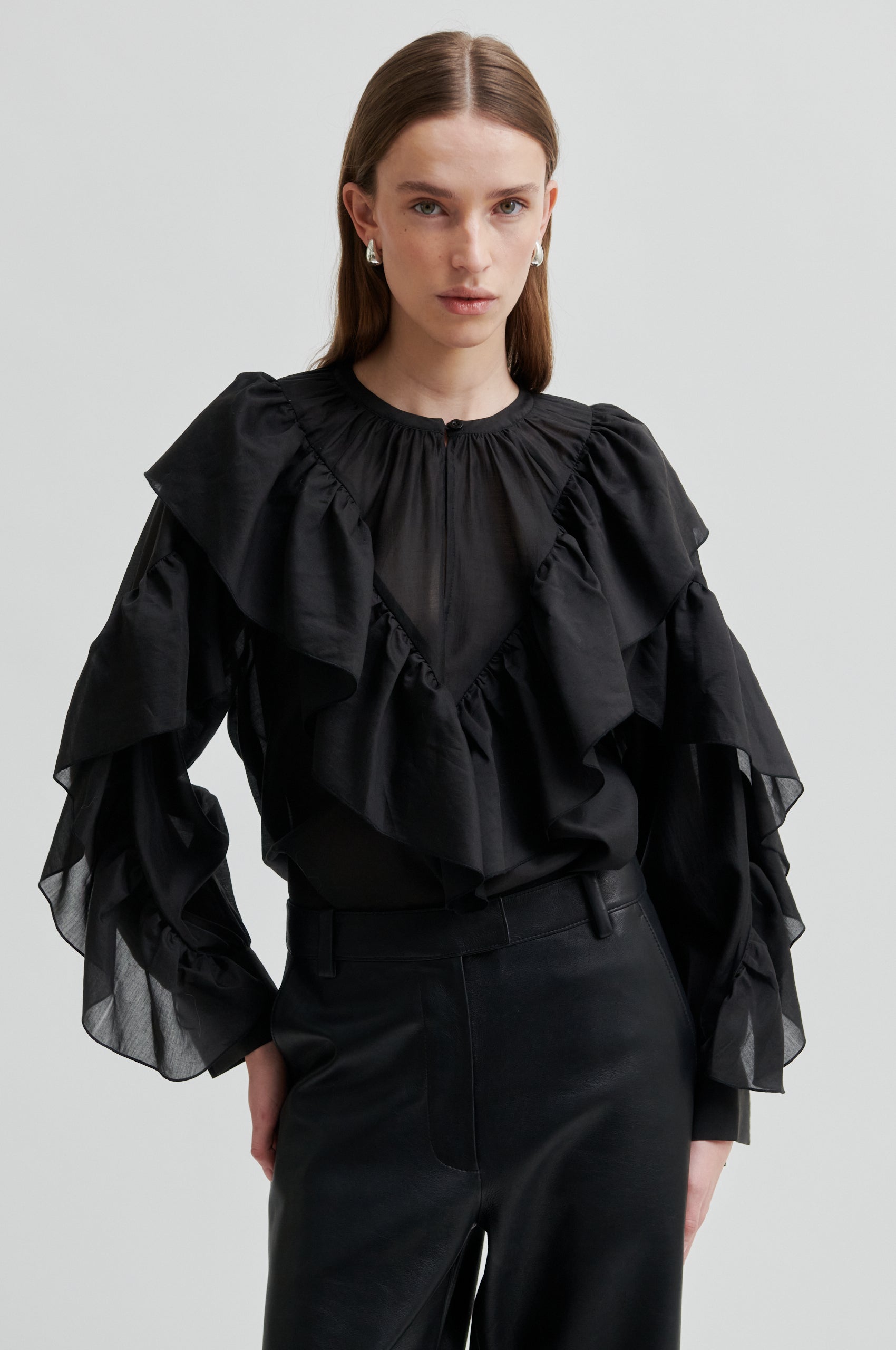 Fria Frill Blouse – secondfemale.com