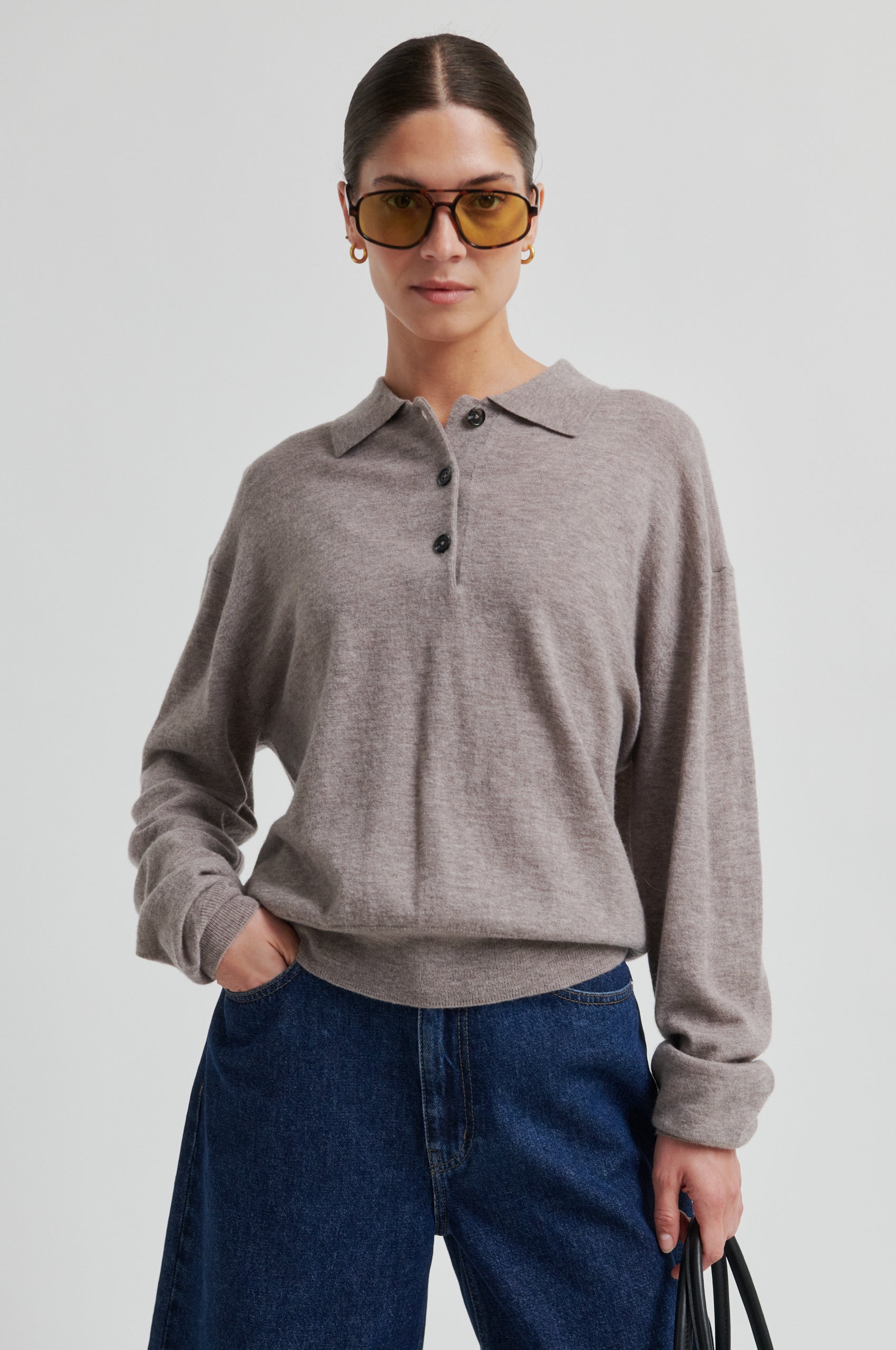 Claro Knit Polo – secondfemale.com