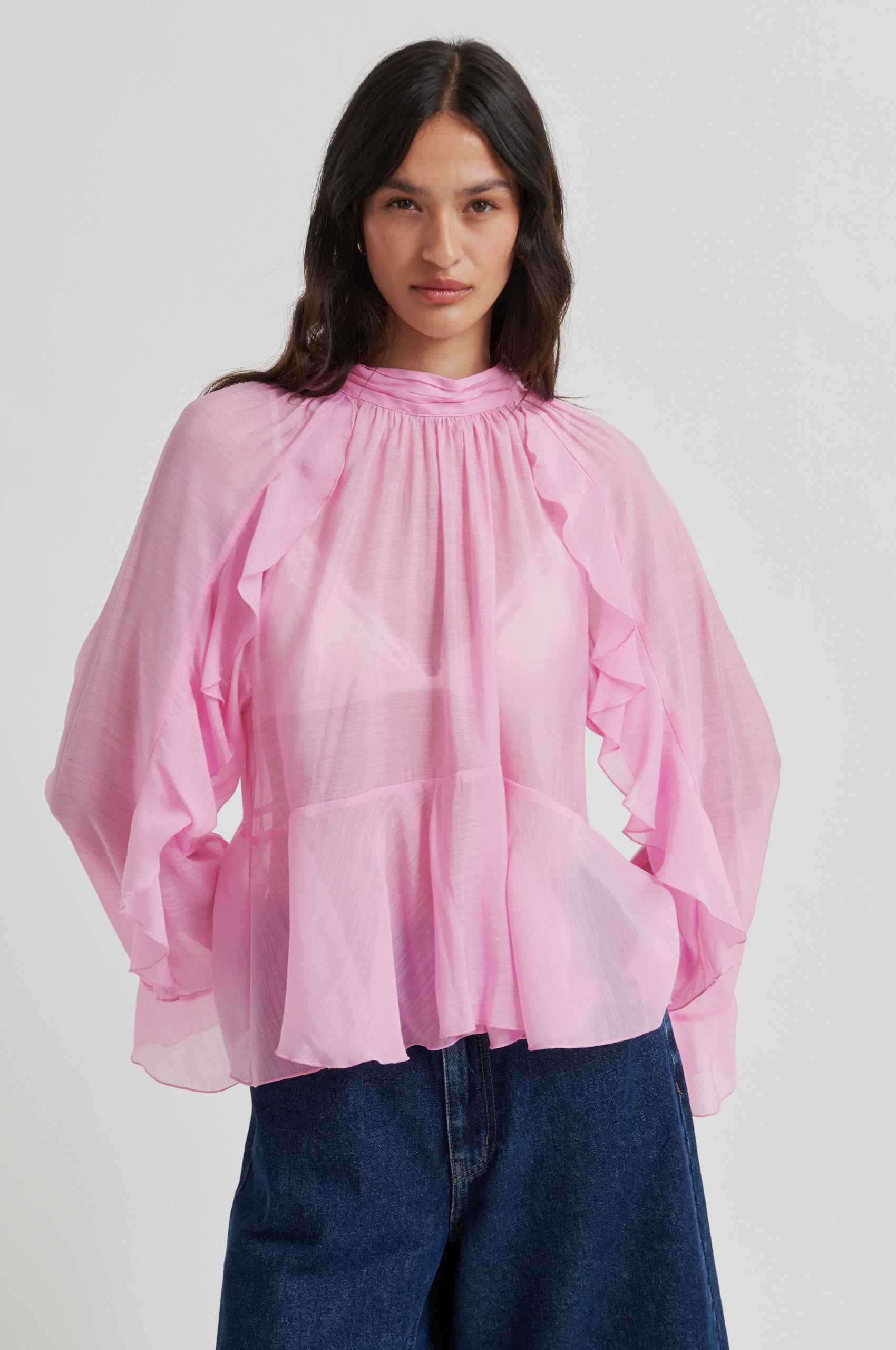 Naje Frill Blouse – secondfemale.com