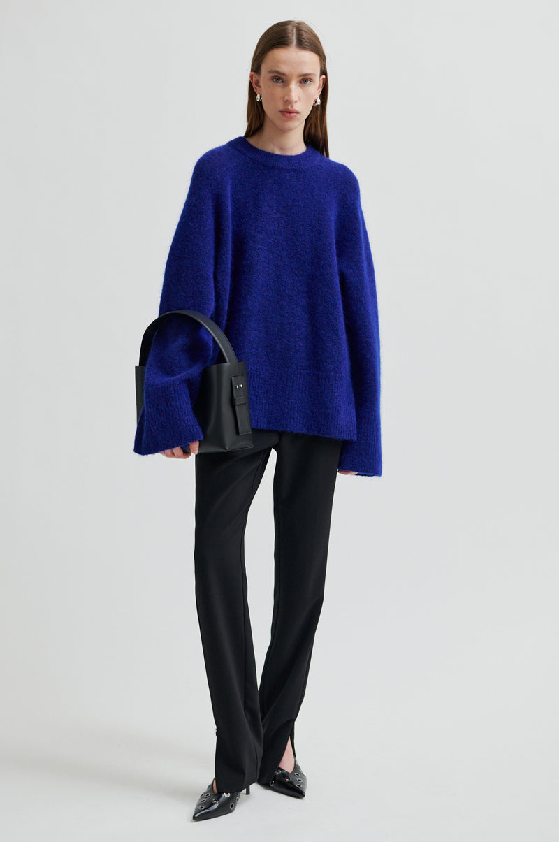 Brookline Knit Raglan O-Neck