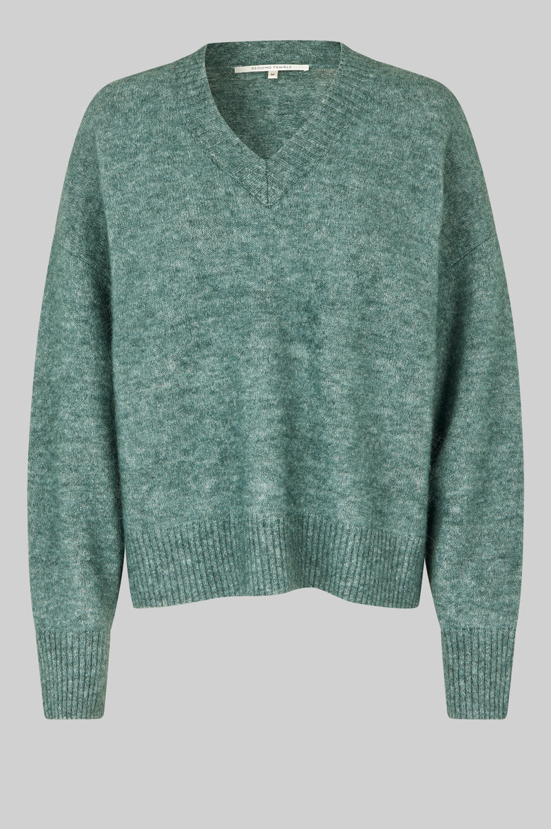 Brook Knit Loose V-Neck