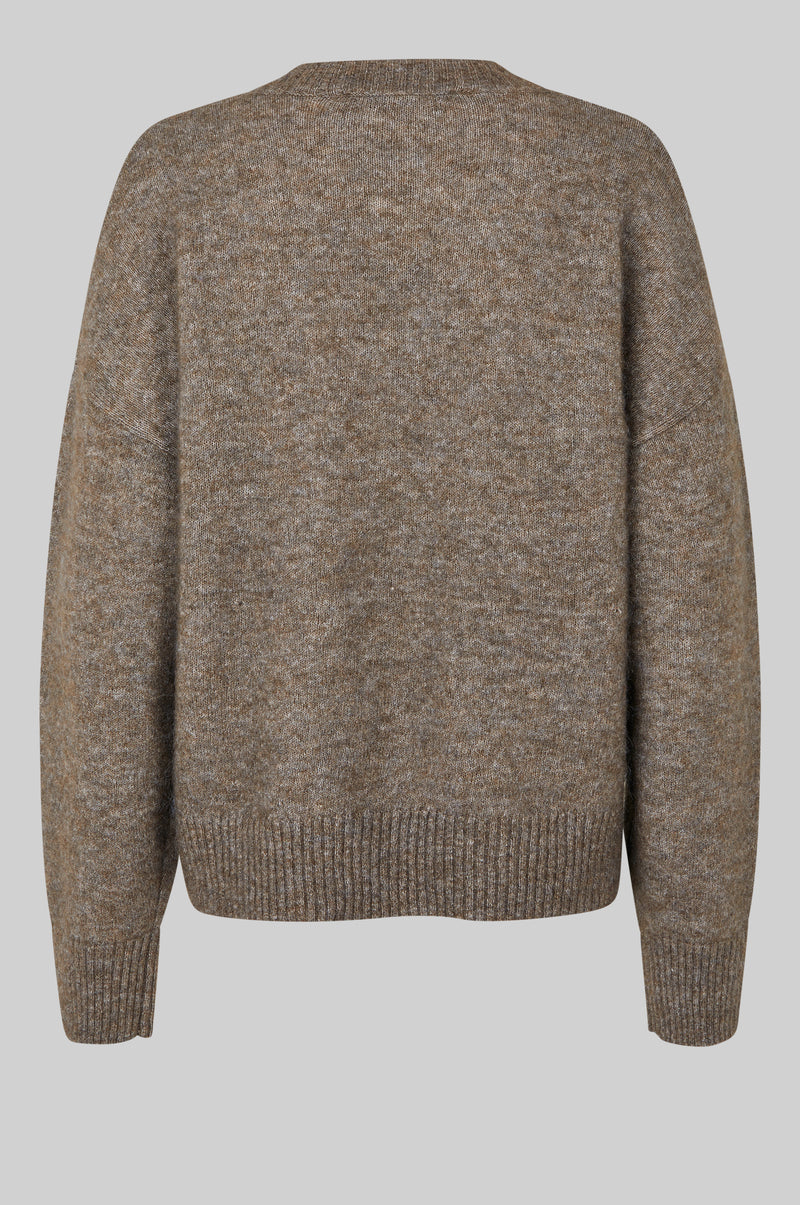 Brook Knit Loose V-Neck