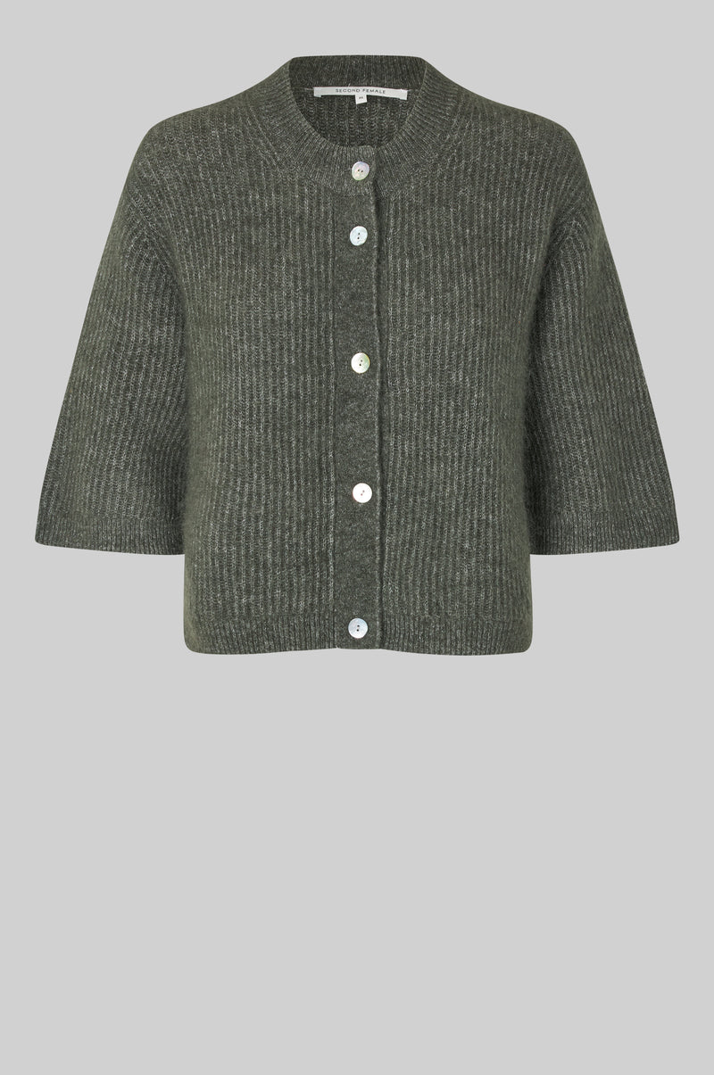 Andrea Knit Rib Cardigan