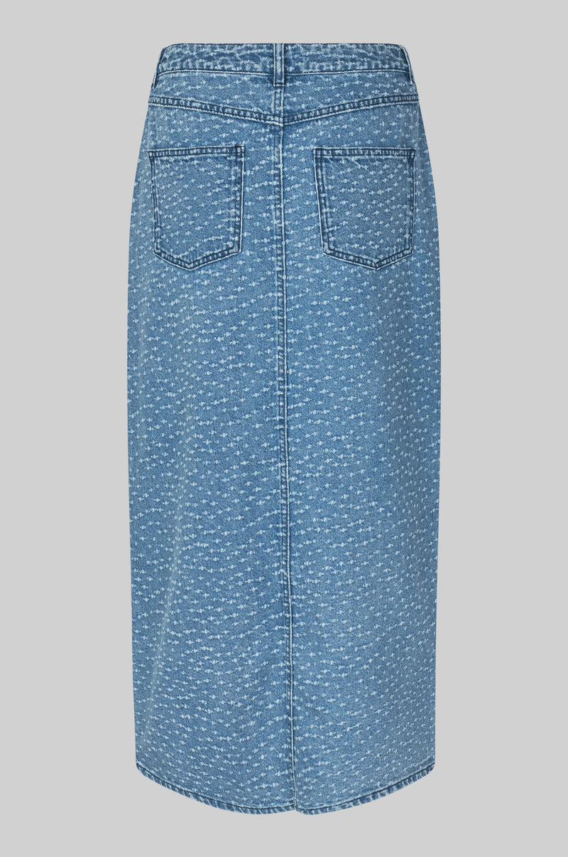 Angola Denim Skirt