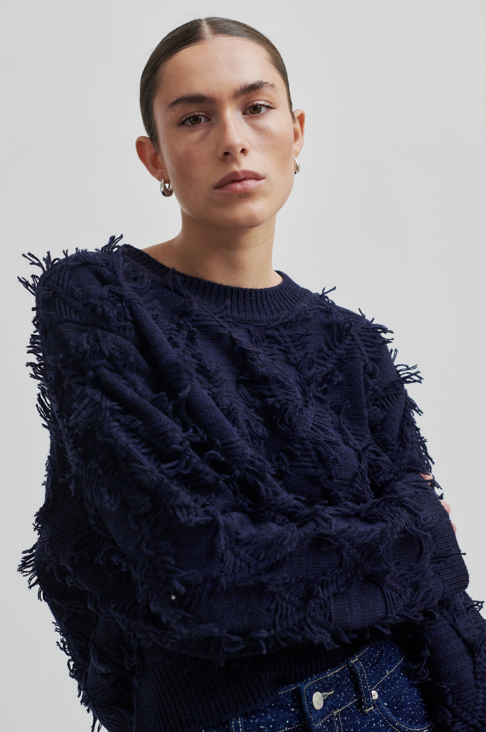 NOROLL ノーロール／ LASKETELLA KNIT ／NAVY fit=scale-down,w=1200