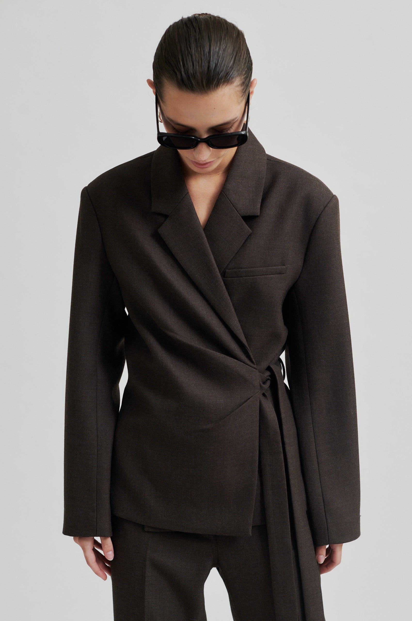 Maximus Wrap Blazer – secondfemale.com Maximus Wrap Blazer – secondfemale.com