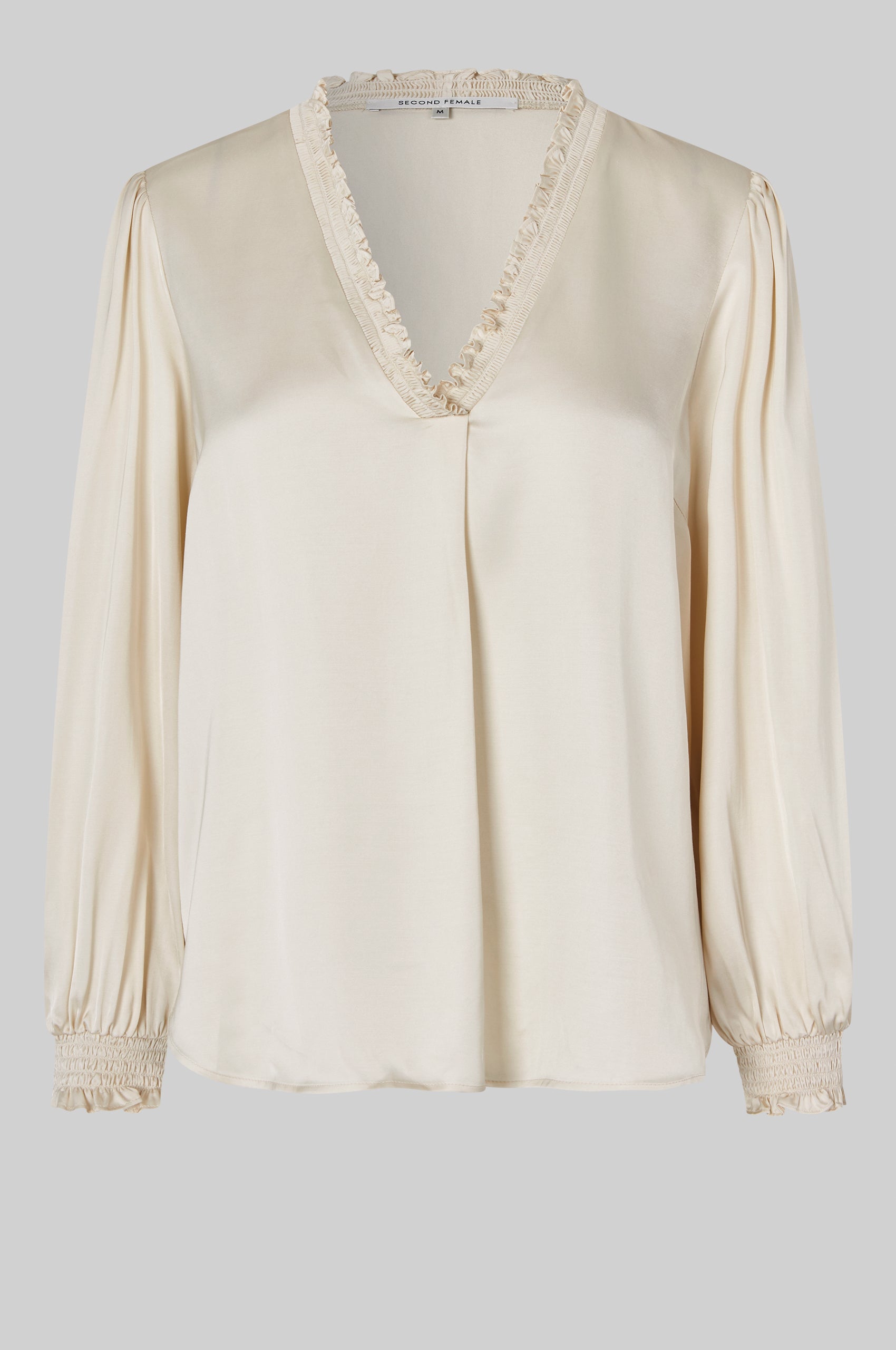 Bardi V-Neck Blouse – secondfemale.com