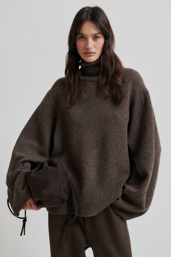 Alpha Knit T-Neck