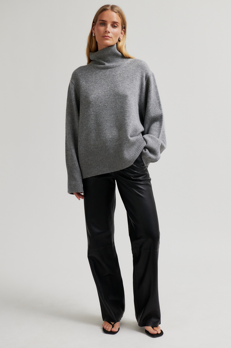 Alpha Knit T-Neck