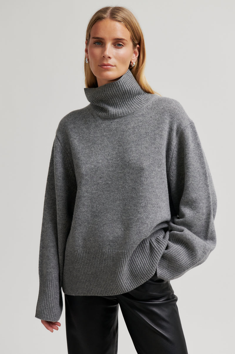 Alpha Knit T-Neck