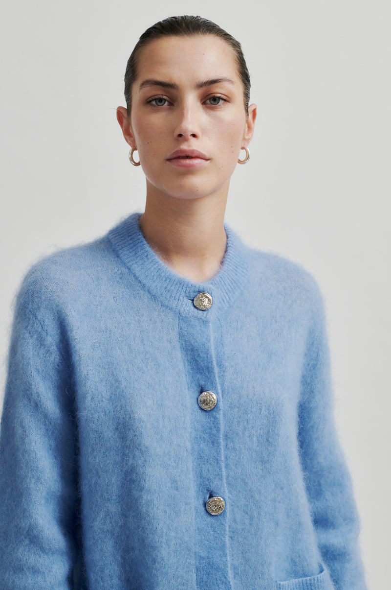 Knitted Cardigan American Vintage Cardigan Zabidoo American