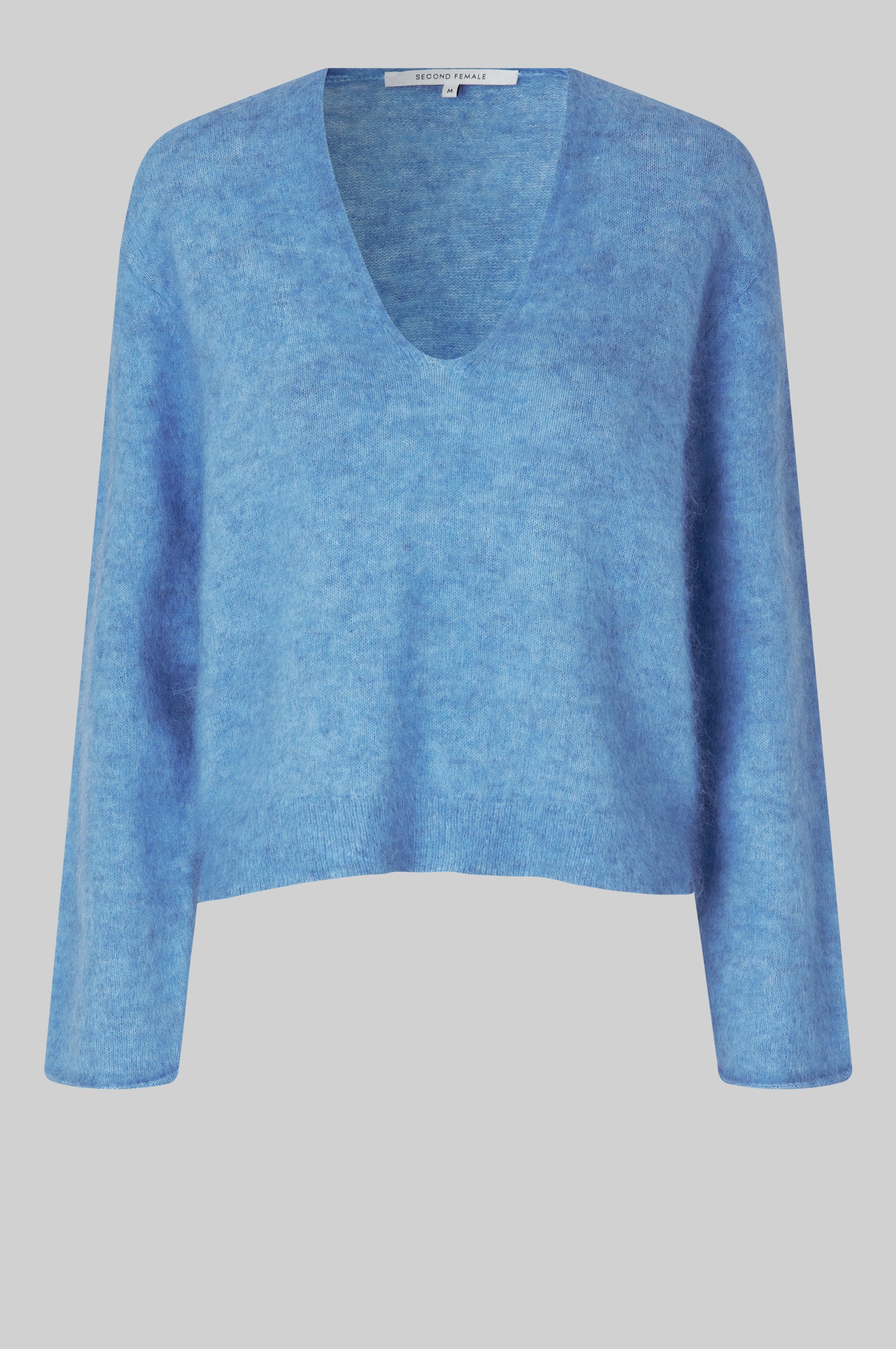 ニット/セーター mame - mame embroidery cuffs v-neck knit mame embroidery cuffs v-neck knit