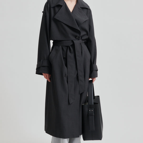 ⚫️最終値下げ⚫️Deuxieme Classe LONG TRENCH COAT DEUXIEME CLASSE - 今季 新品 Deuxieme Classe LONG TRENCH COAT