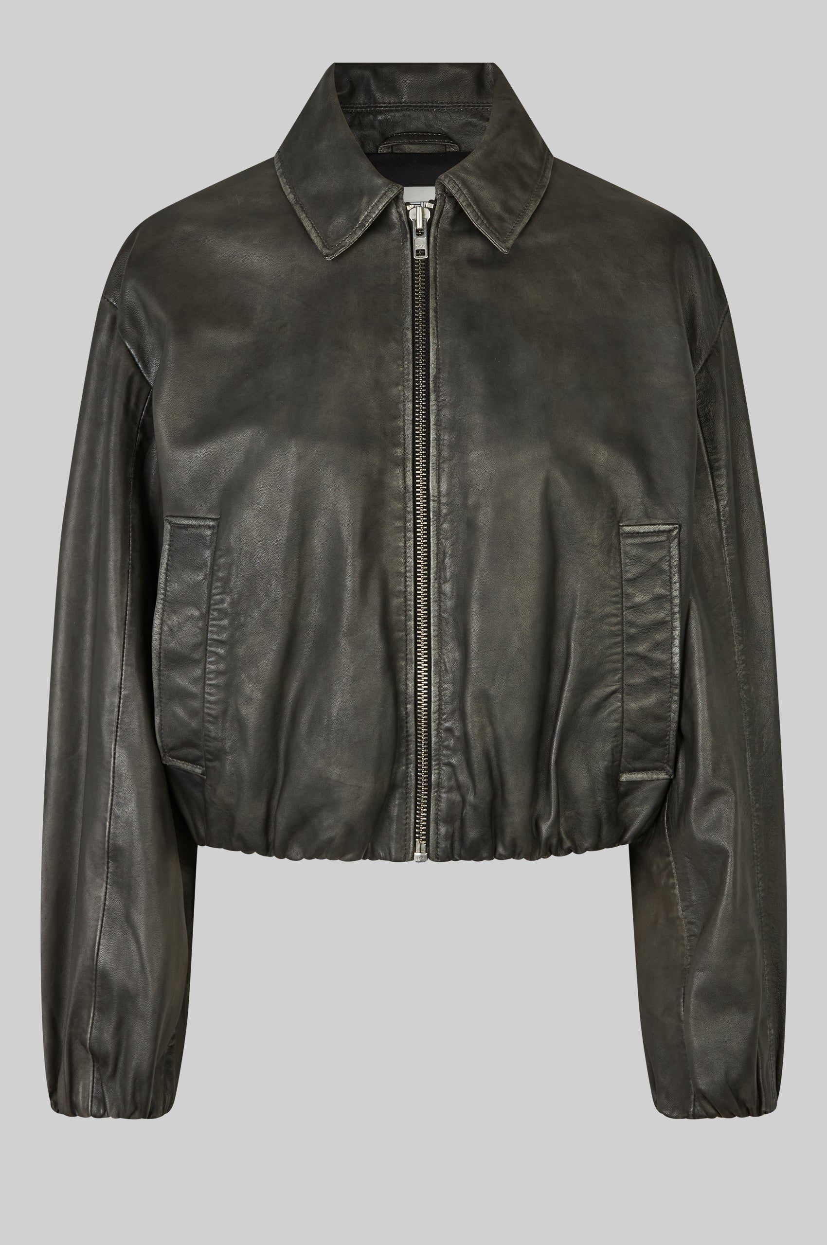 Lato Leather Bomber Jacket – secondfemale.com