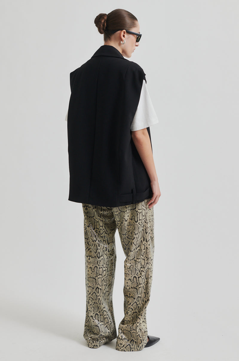 Fique Oversize Waistcoat