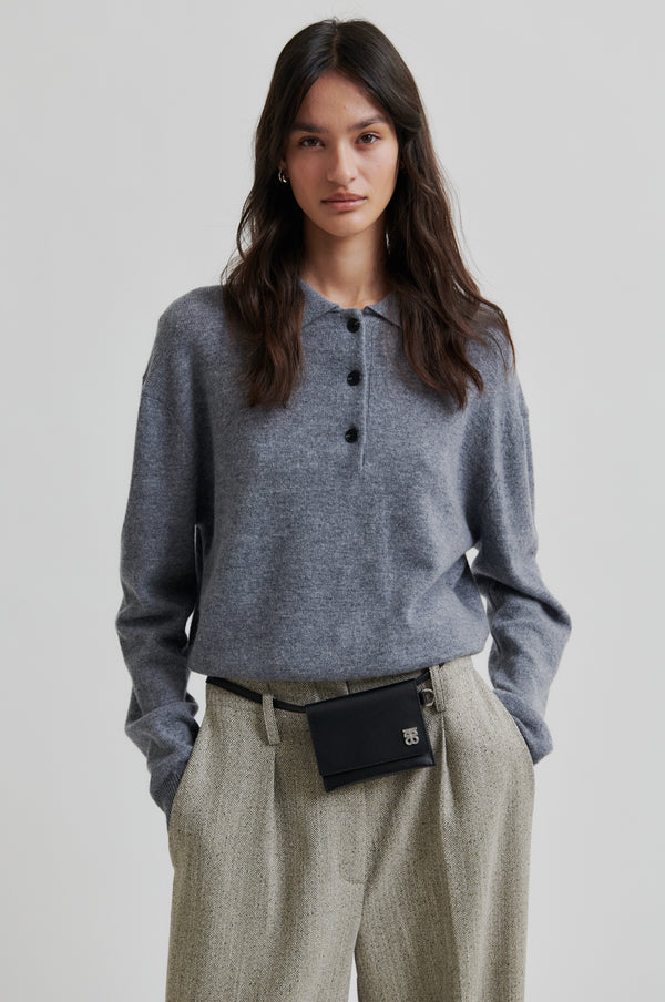 Vilena Knit LS