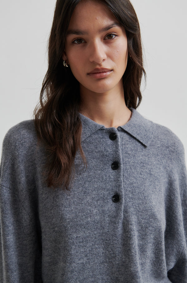 Vilena Knit LS