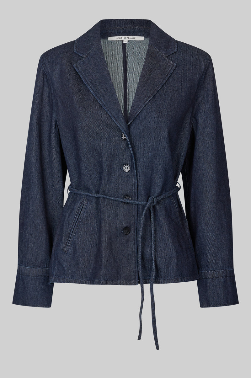 Olane Denim Shirt Blazer