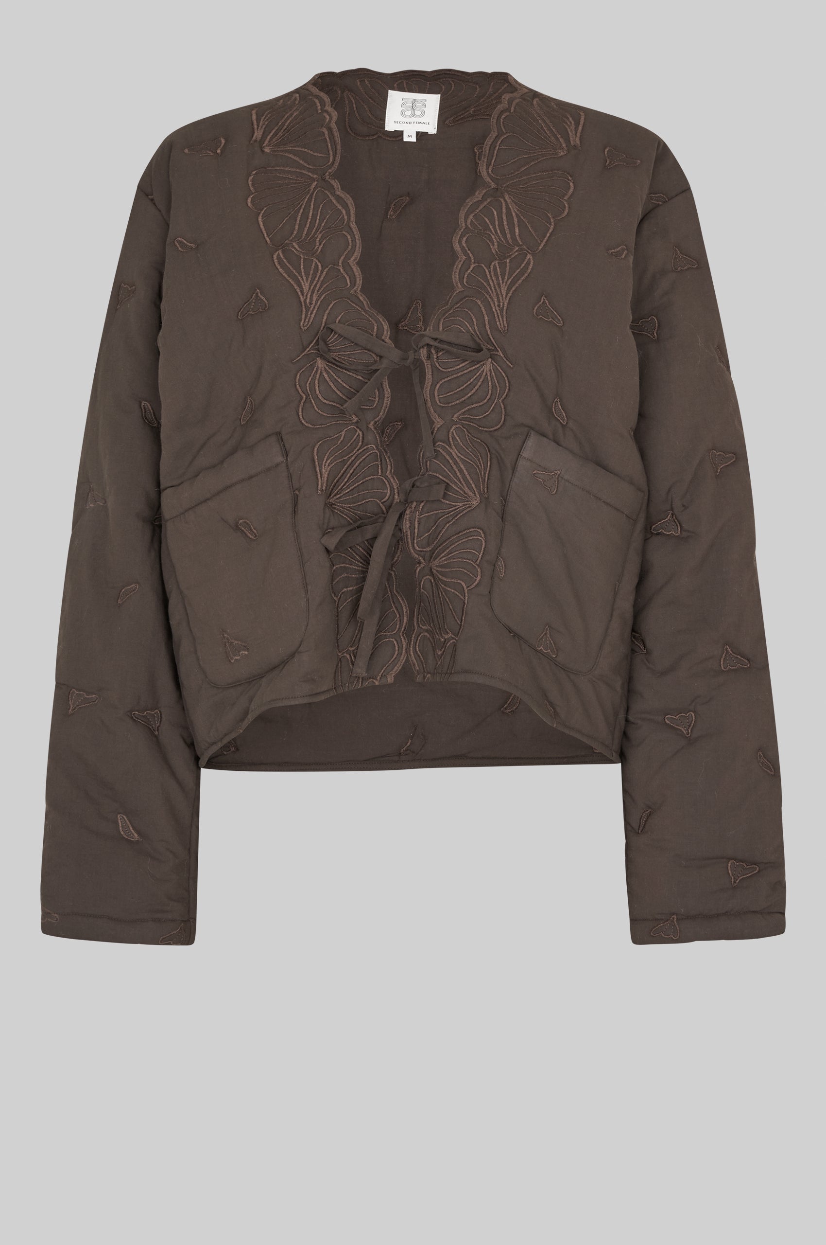 Deuxieme Classe　Charm blouson Auras Leather Jacket – secondfemale.com