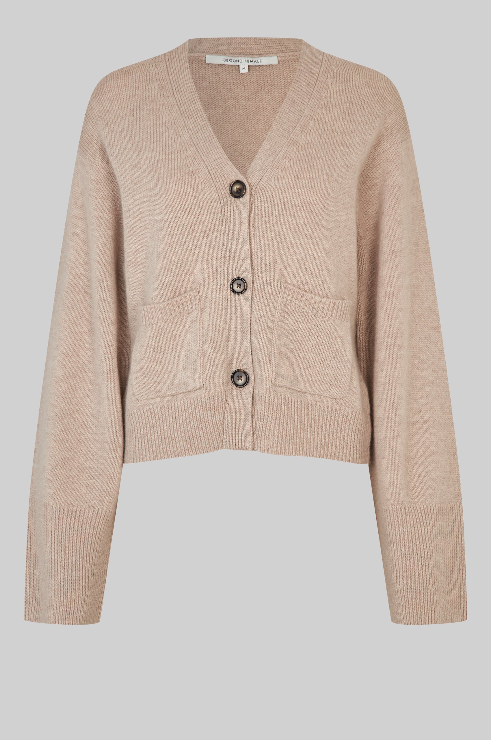 Alpha Knit Fitted Cardigan – secondfemale.com