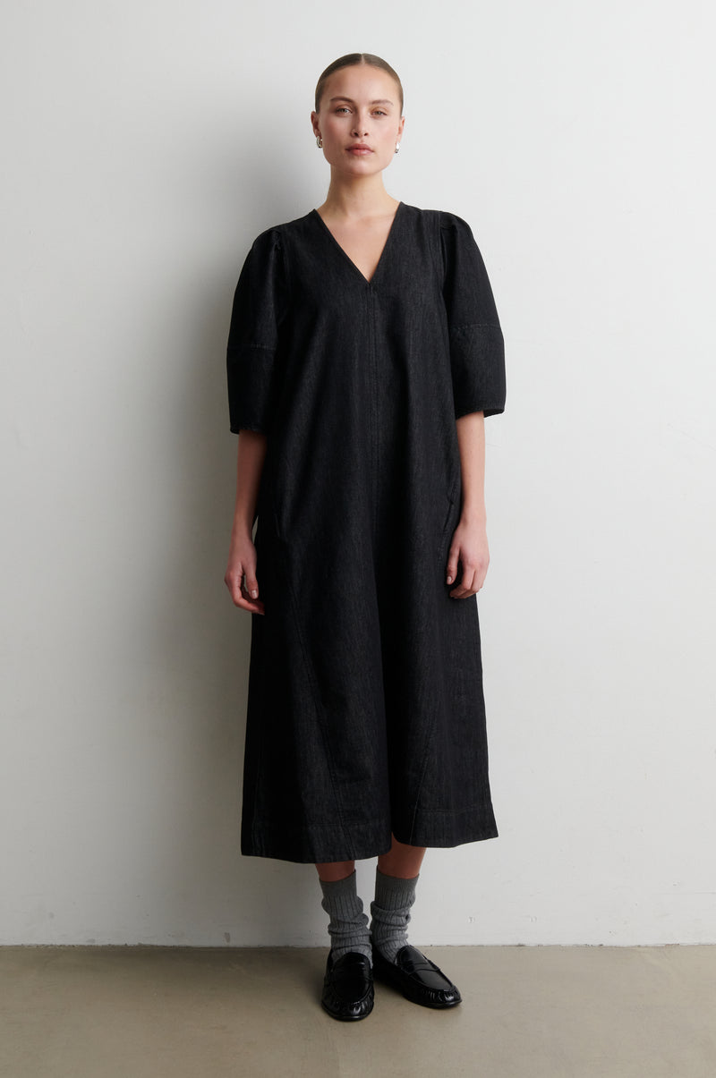 Dera Denim Dress –