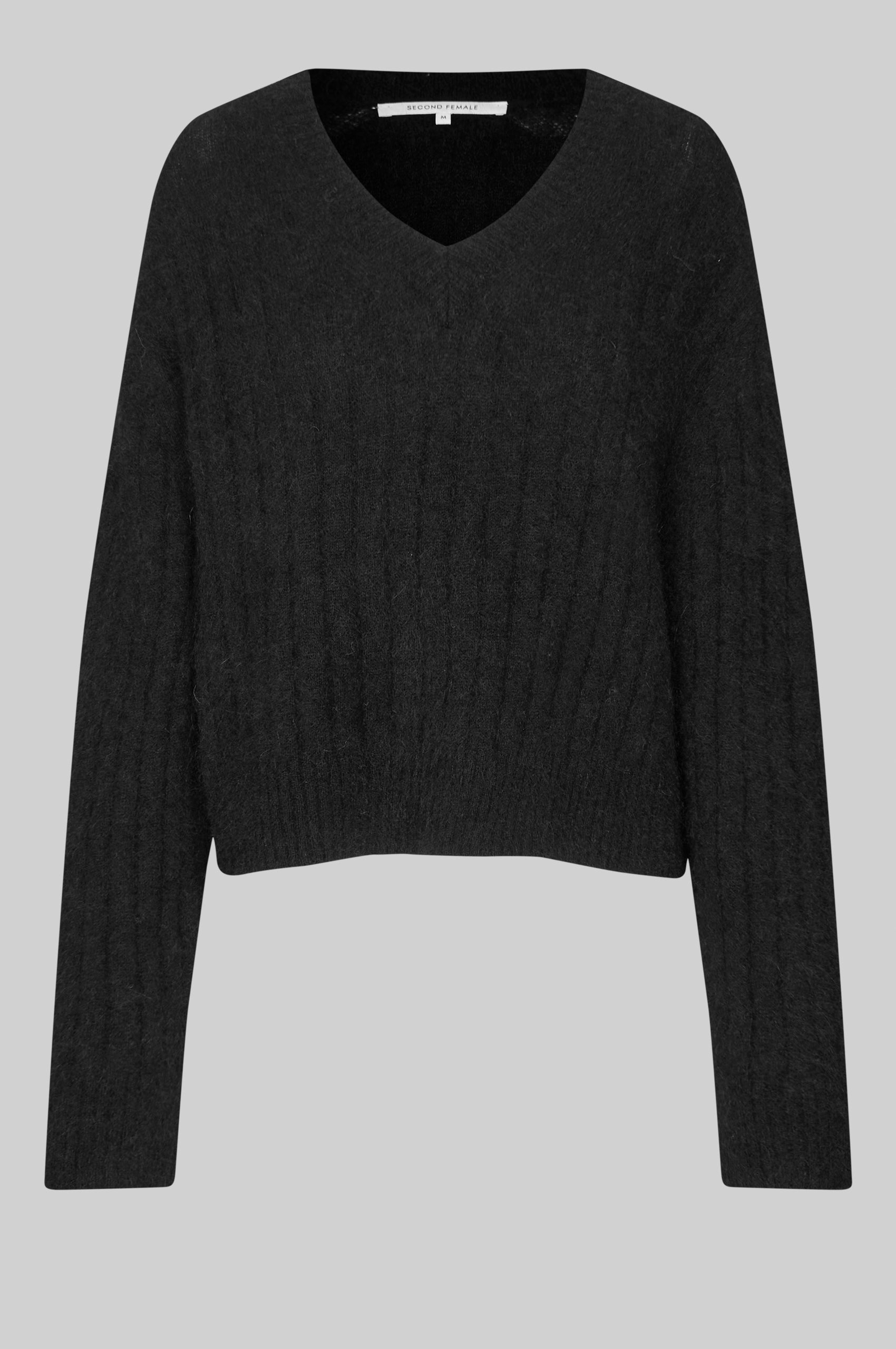 Brooky Knit V-Neck – secondfemale.com