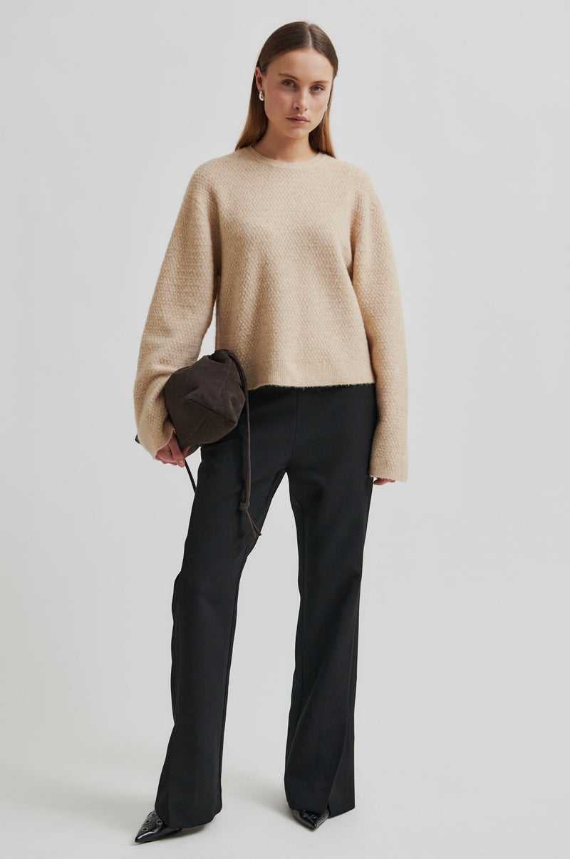 Menta Knit O-Neck
