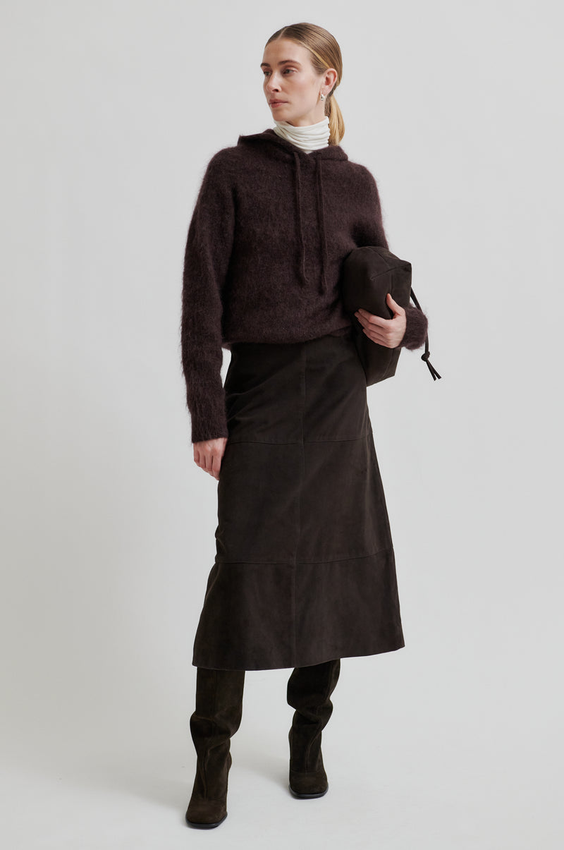Anneleen Knit Hoodie