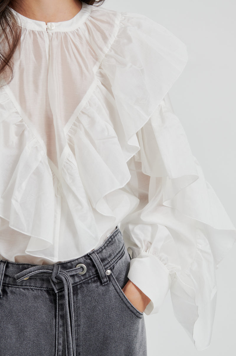 Fria Frill Blouse