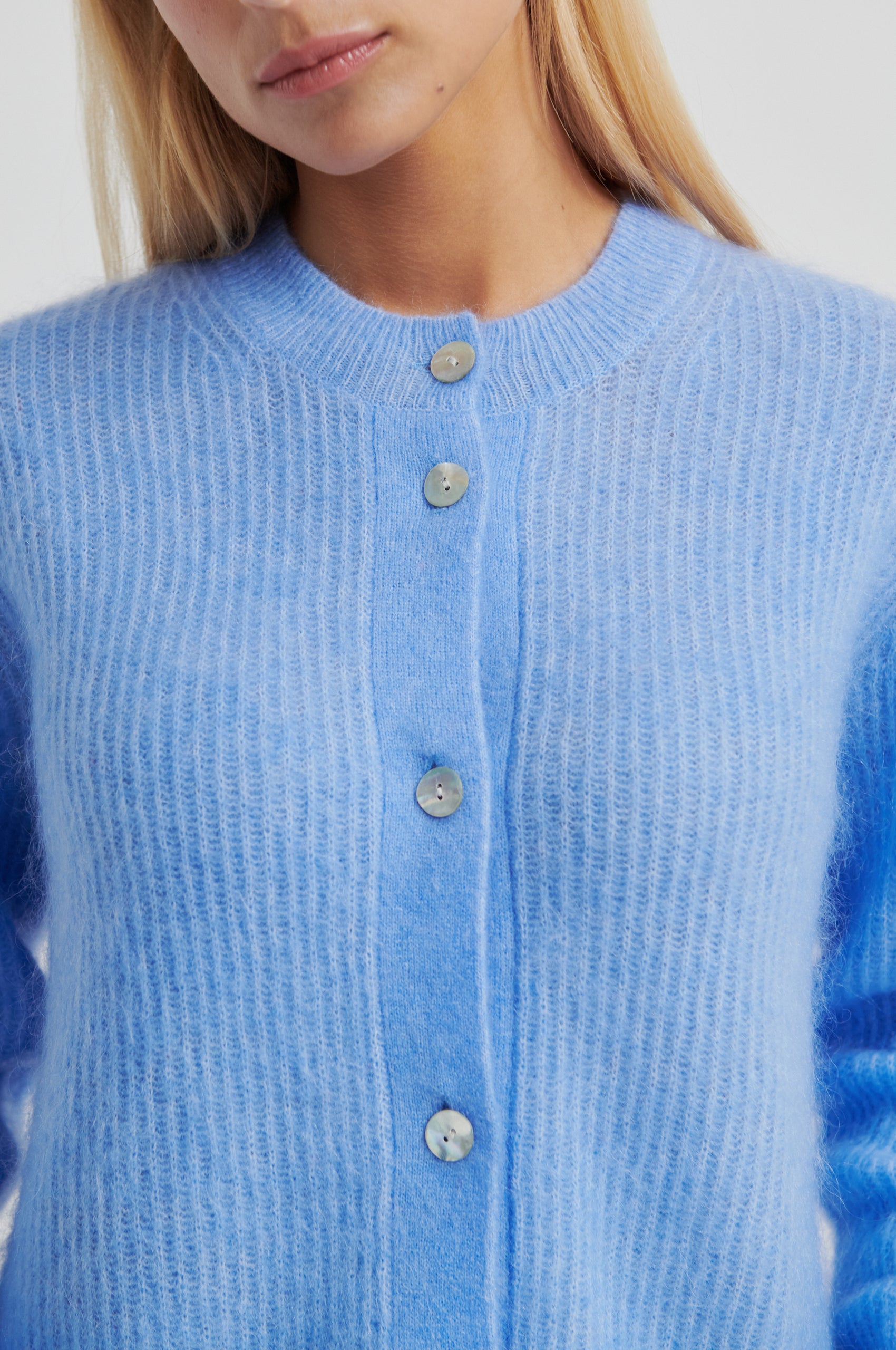 Andrea Knit Rib LS Cardigan – secondfemale.com