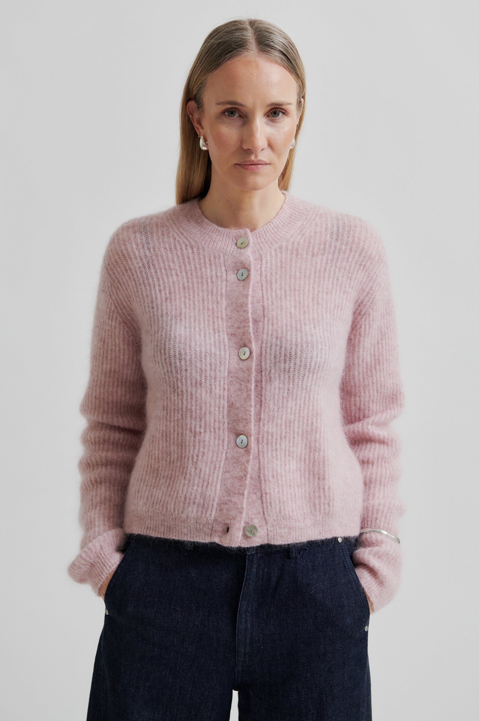 トップス andmary Frida knit set pink beige andmary Frida knit set pink beige アンドマリー トップス