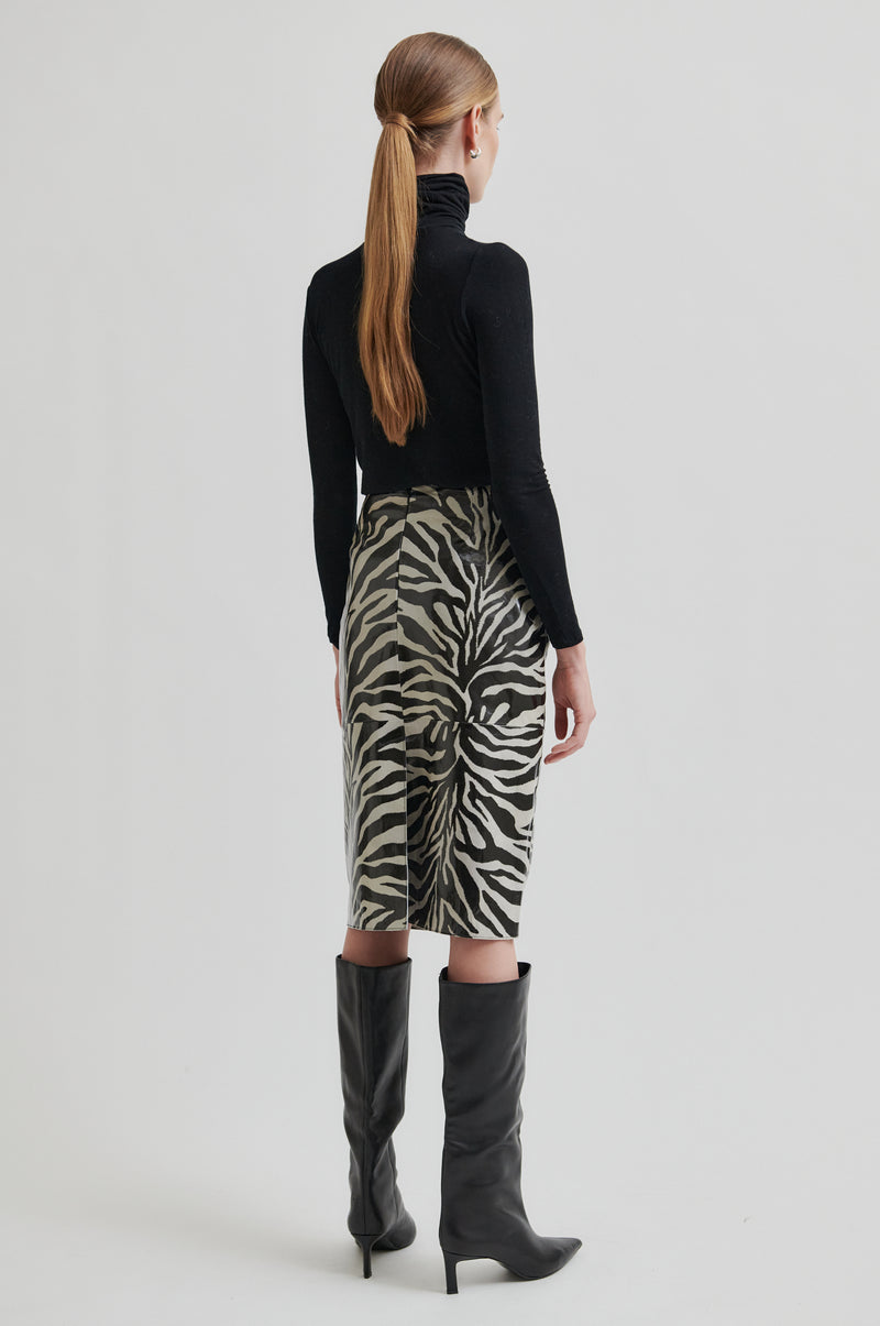Seba Leather Skirt