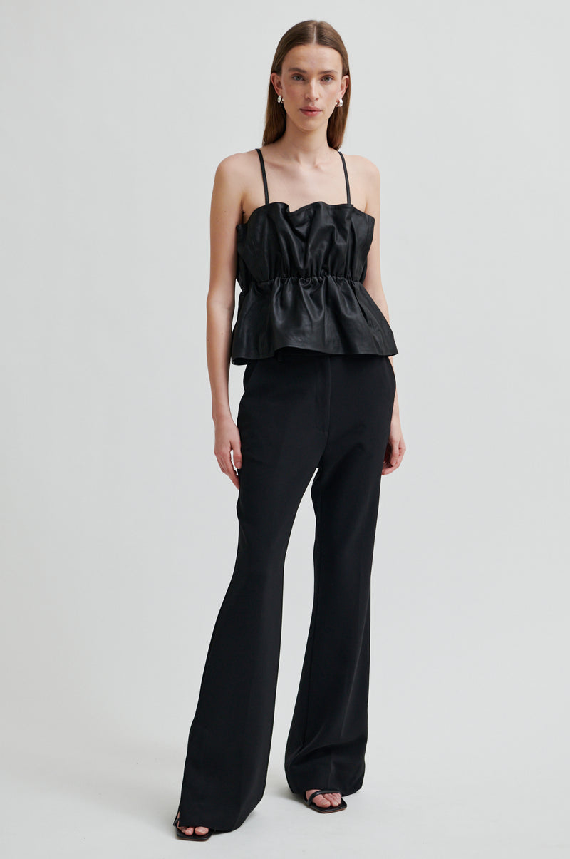 Cova Leather Top