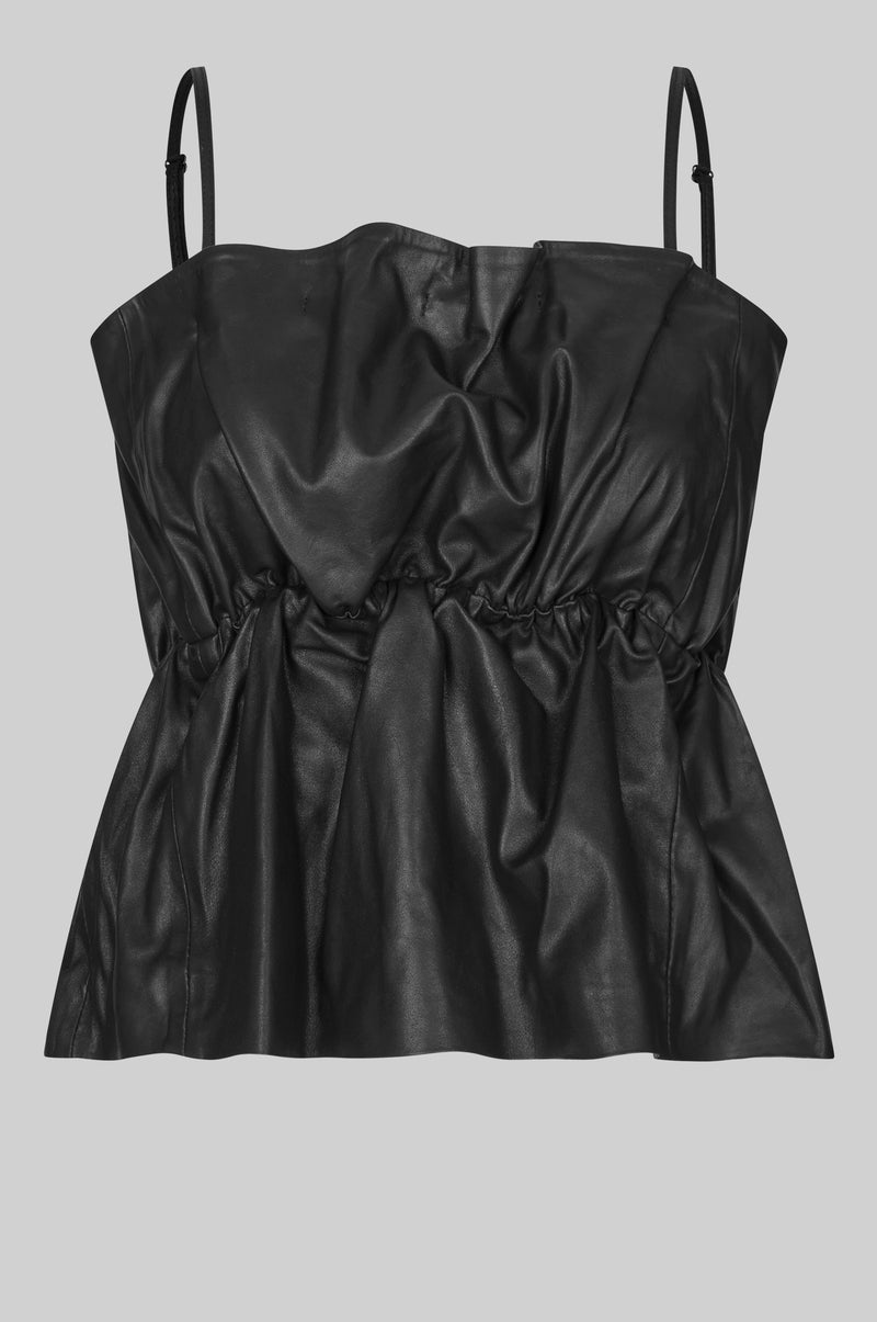 Cova Leather Top