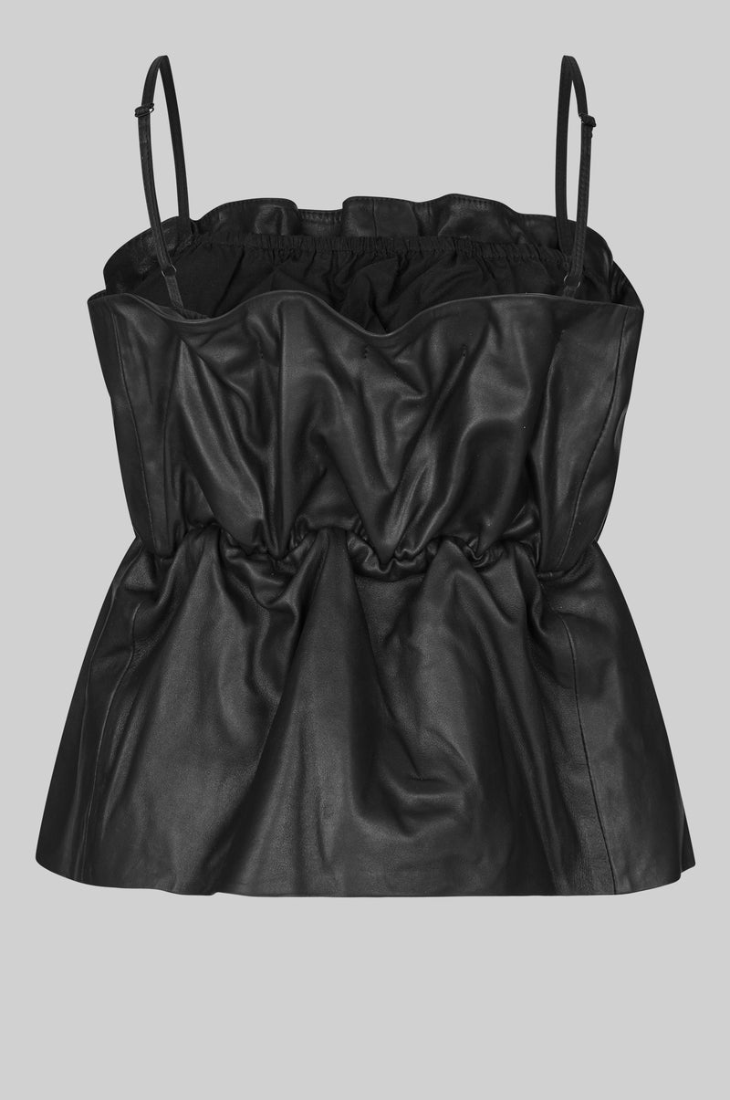 Cova Leather Top