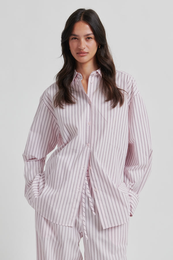 Tunique Femme Second Female Copenhagen - Broderie Scandinave - Taille L/40 - Coton - Occasion TBE