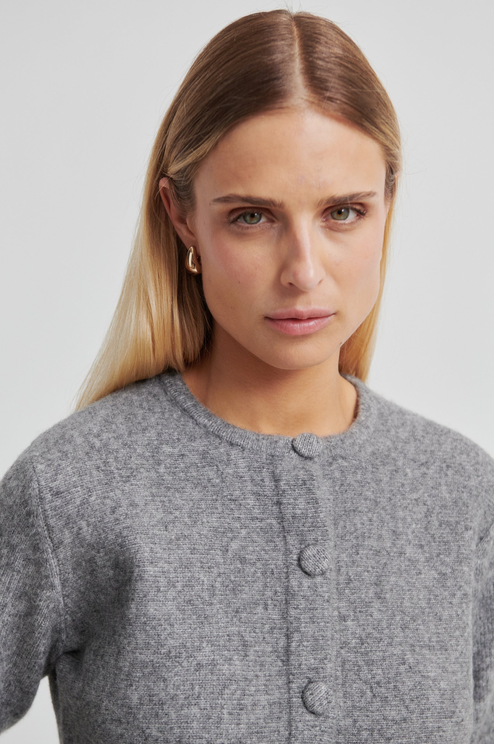 Hiva Peplum Knit Cardigan – secondfemale.com