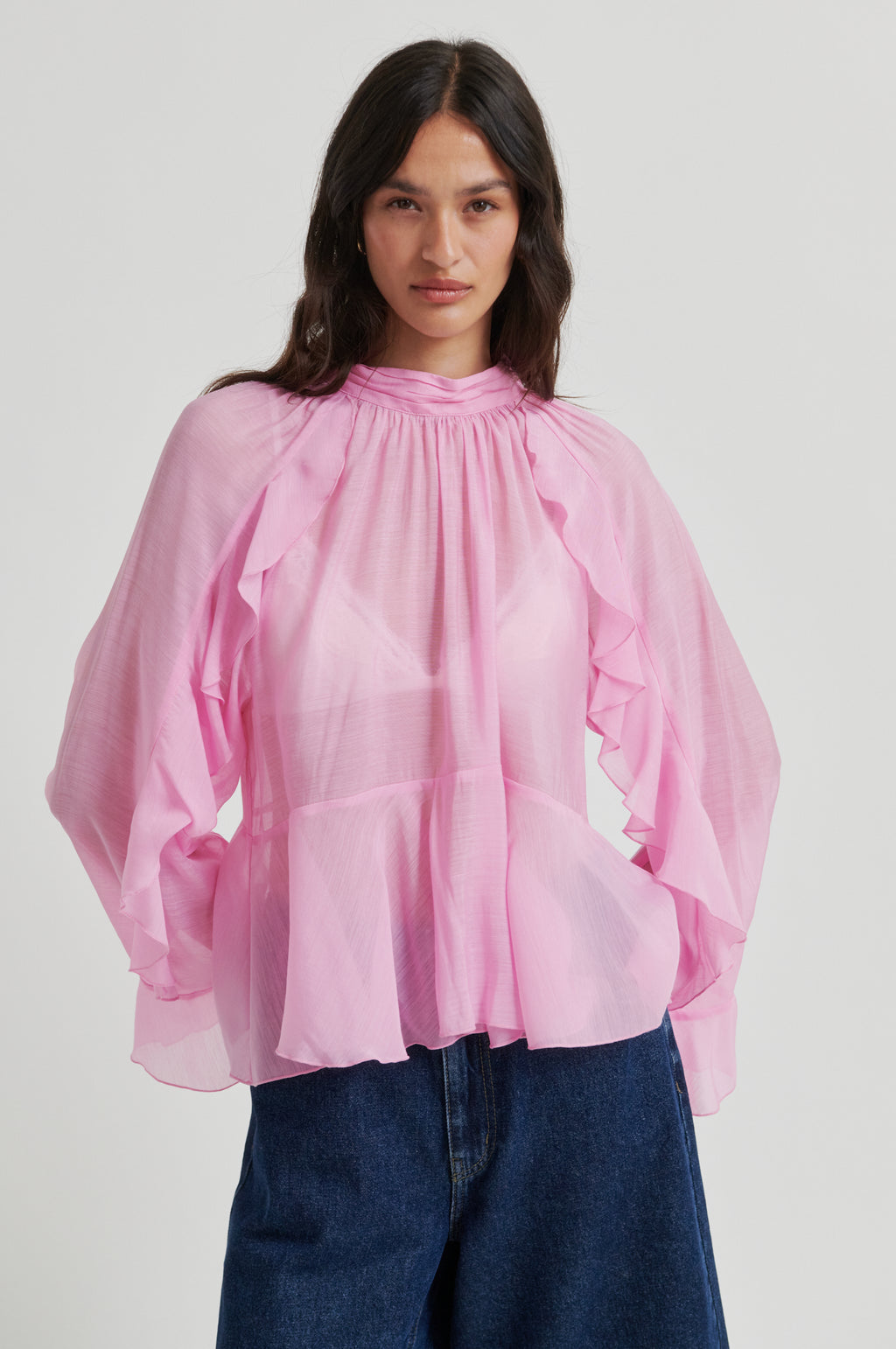 Naje Frill Blouse – secondfemale.com