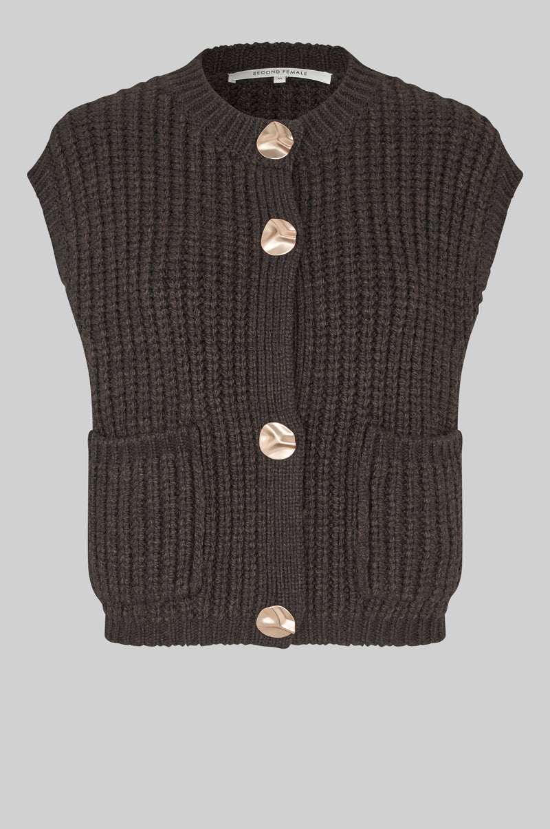 Ulrikke Knit Vest – secondfemale.com
