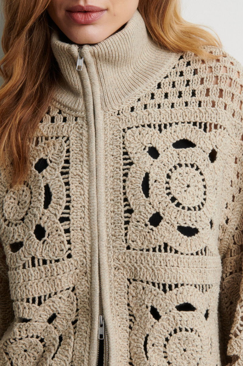 Crosette Knit Cardigan – secondfemale.com