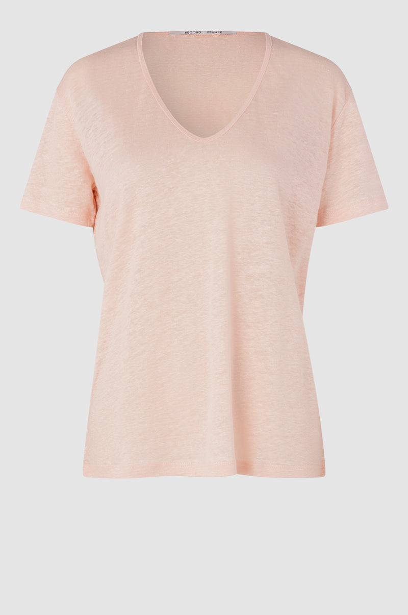 Peony SS V-Neck Tee