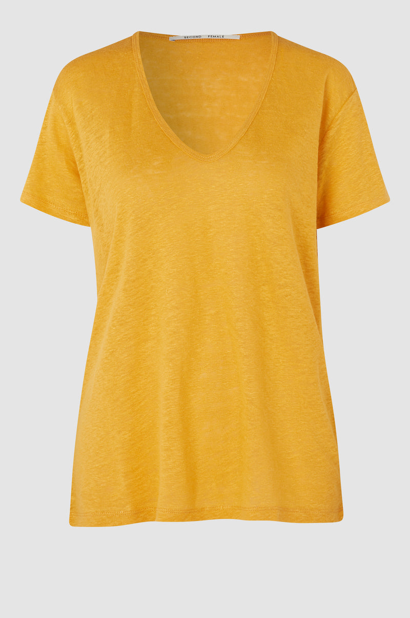 Peony SS V-Neck Tee